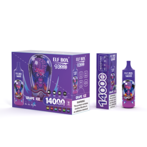 Großhandelspreise für Elf Box RGB14000 Einweg-E-Zigarette mit erfrischendem Grape Ice Geschmack günstig kaufen